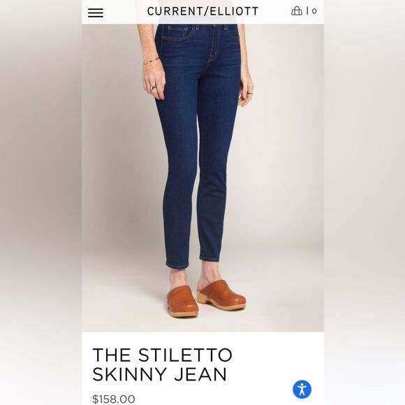 CURRENT/ELLIOTT skinny jeans. Size 28 - Picture 2 of 7